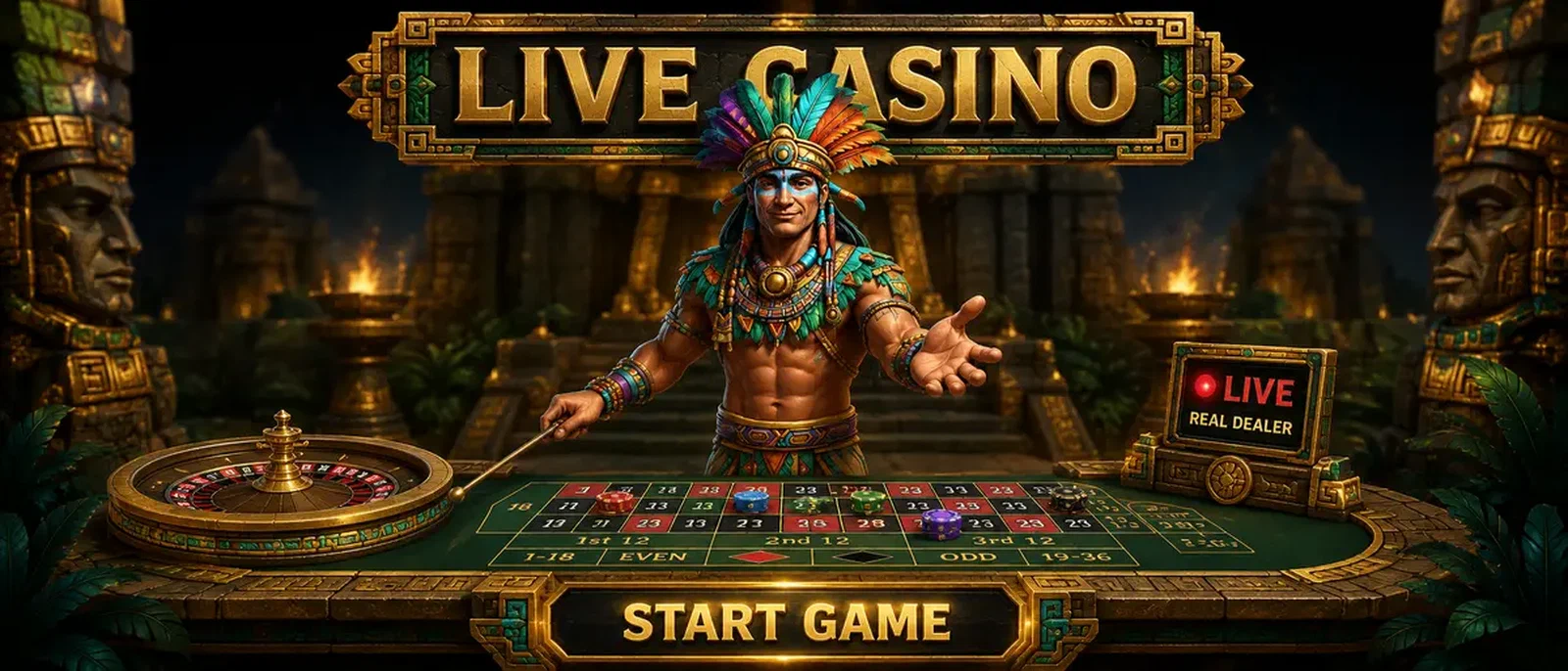 Rolldorado Live Casino Tische